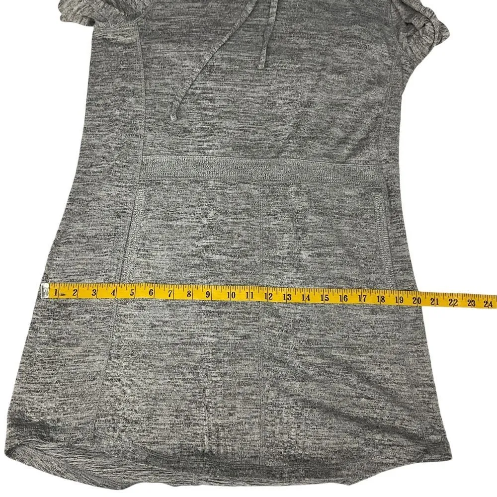90 Degrees by Reflex Women's Hoodie Sweater Dress‎ Gray Size M Pockets Size M - Image 10