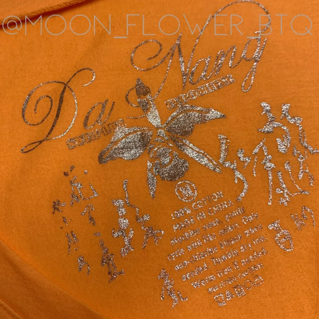 DaNang Soft Cotton Orange V - Image 7