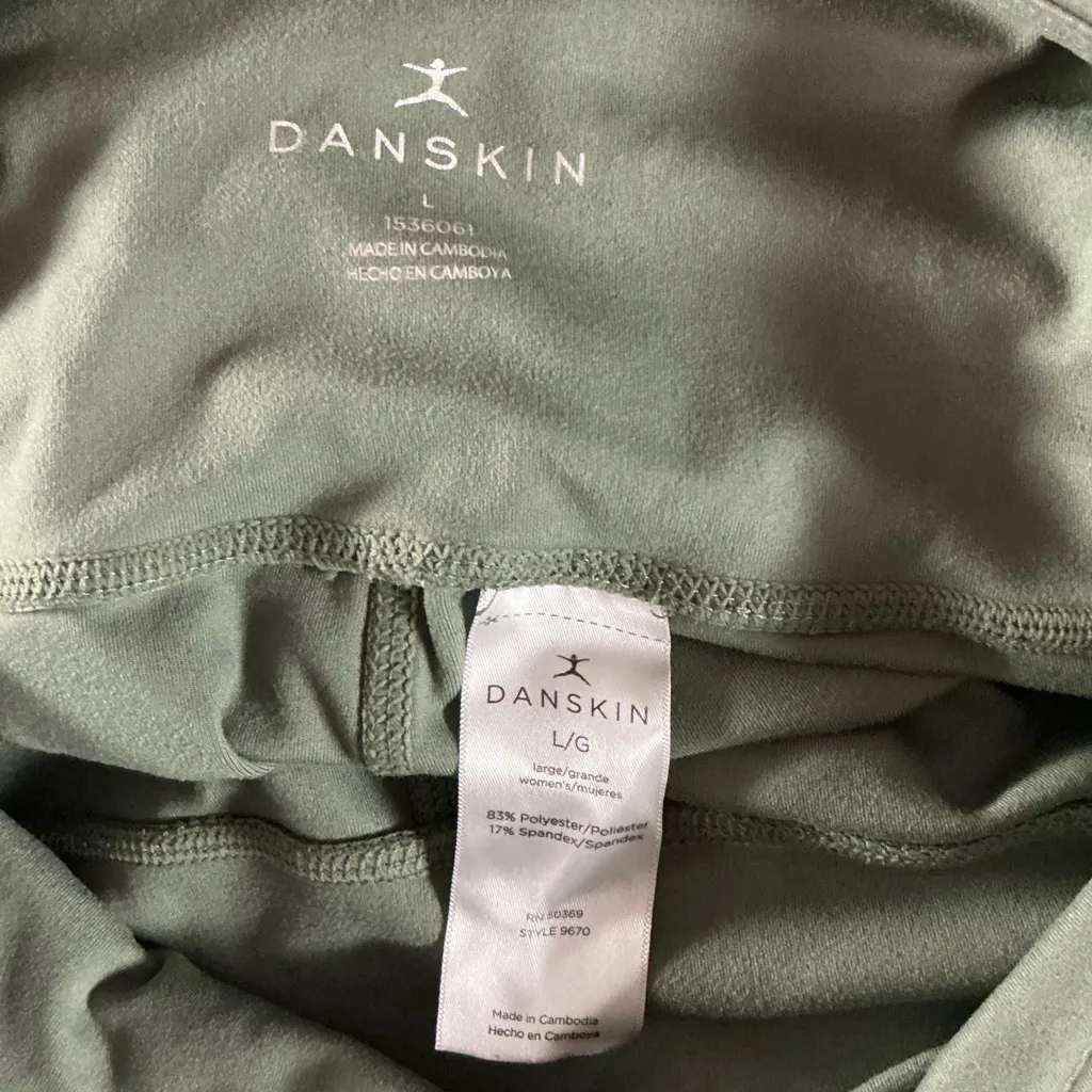 Danskin Sage Green Leggings - Image 3