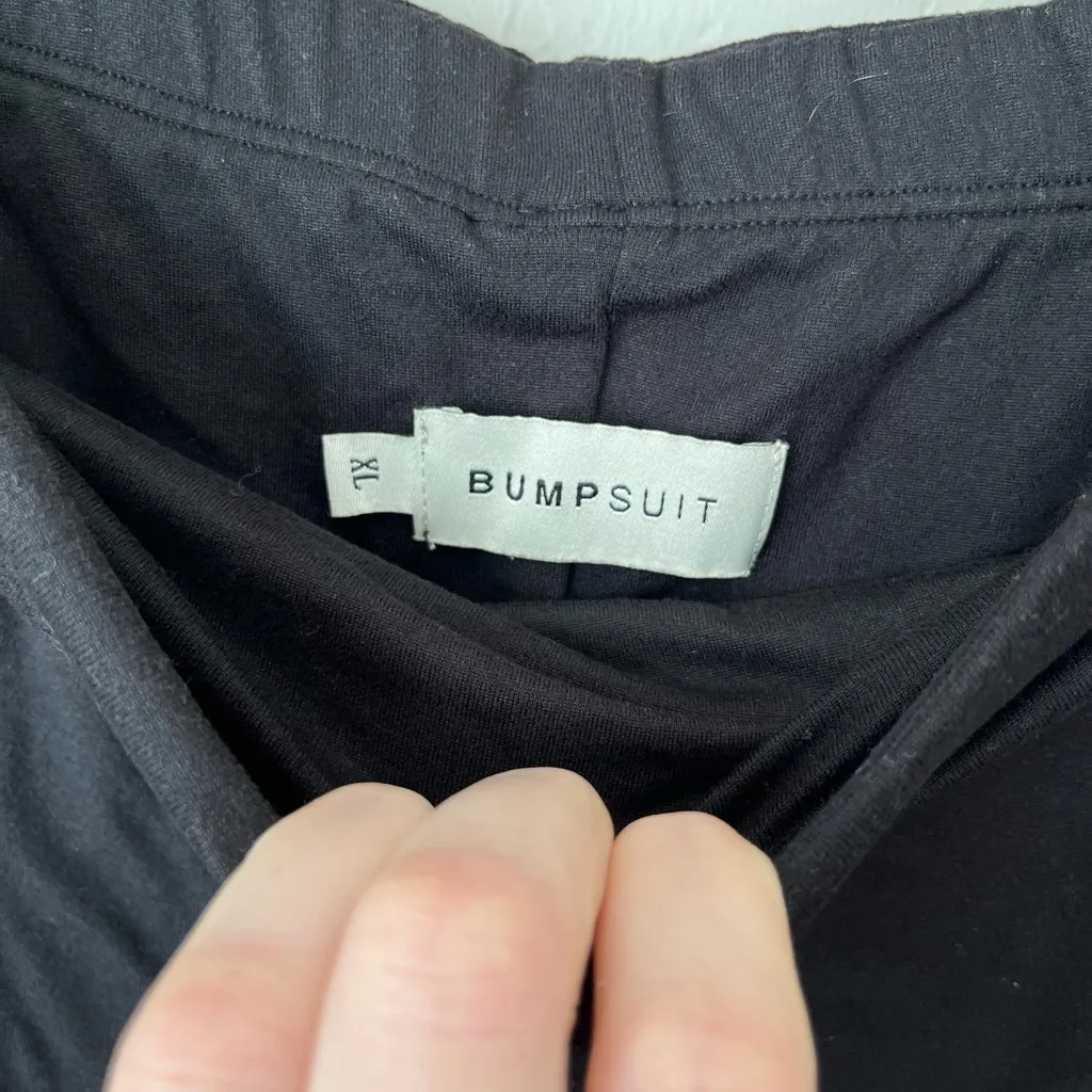 Bumpsuit Maternity Active Lounge Shorts Black Size XL - Image 5