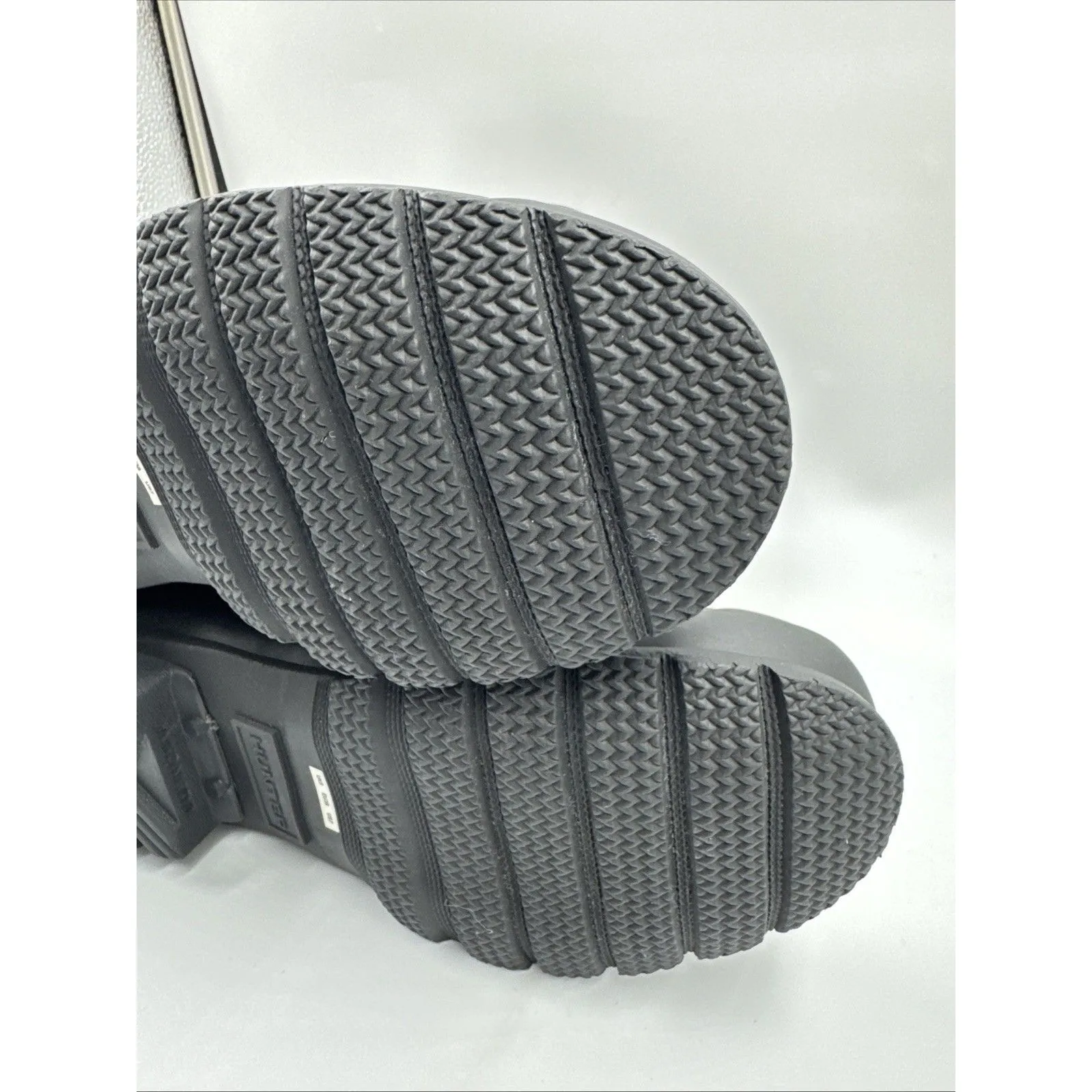 New Hunter Women's Black (BLK) Original Short Back Adjustable Rain Boots Sz 7 - Image 15