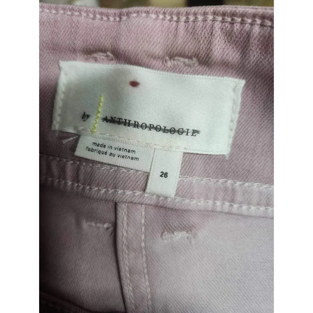 Anthropologie Pilcro Ultra High-Rise Dip-Dyed Slim Jeans Size 26 - Image 7