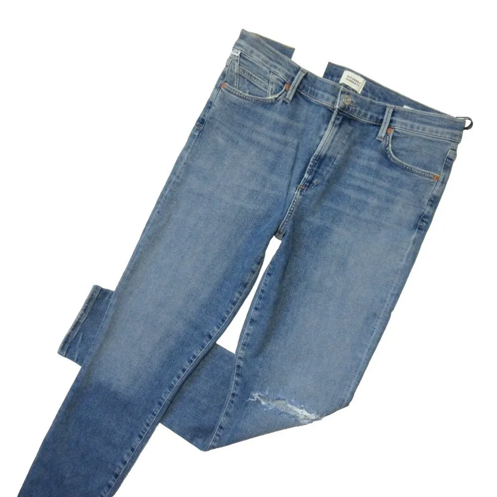 NWT Citizens of Humanity Rocket Ankle in Surf Spray Mid Rise Skinny Jeans 32 - Image 2