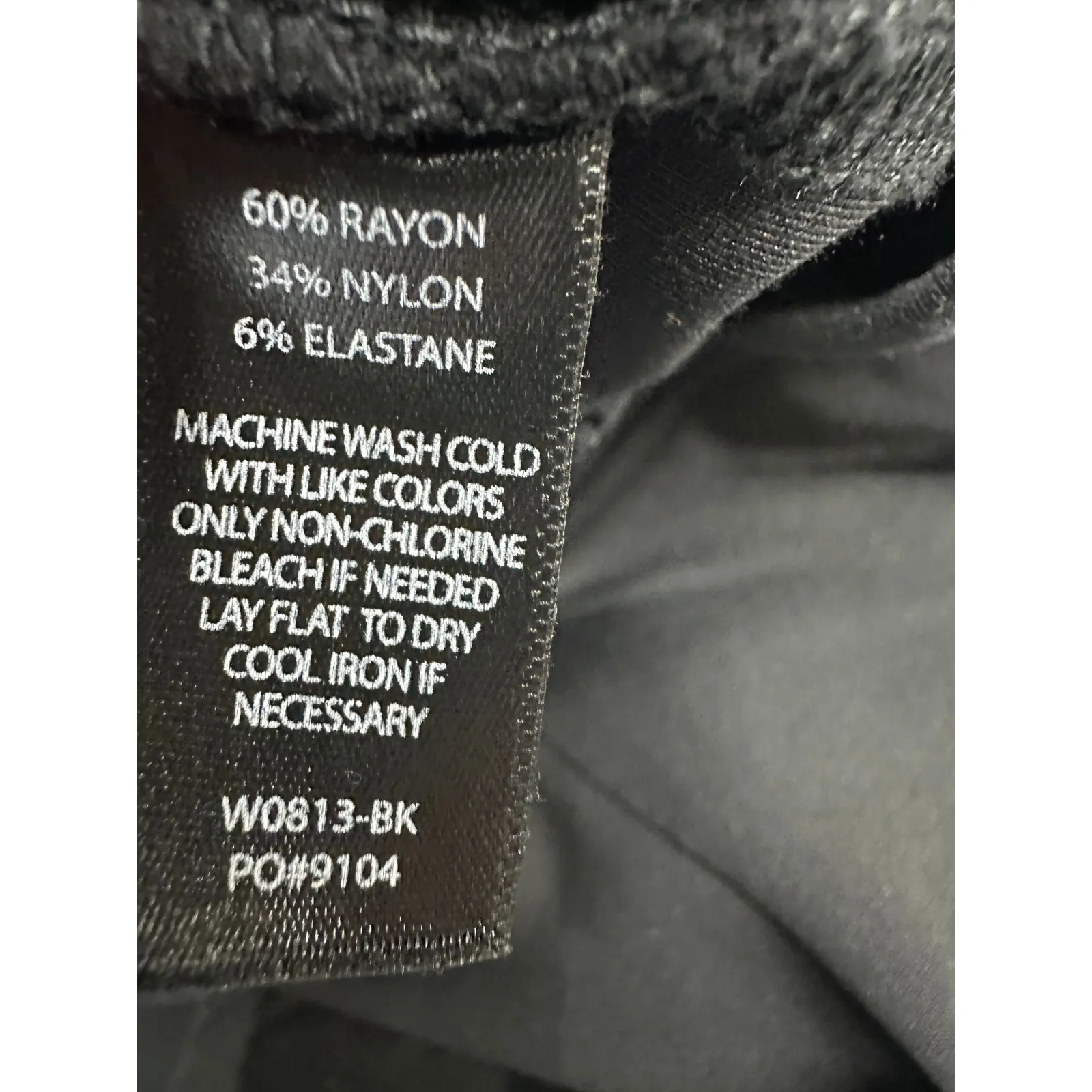 Betabrand The Sassiest Pants Women Medium‎ Black Skirt Built in Pants Stretch - Image 8