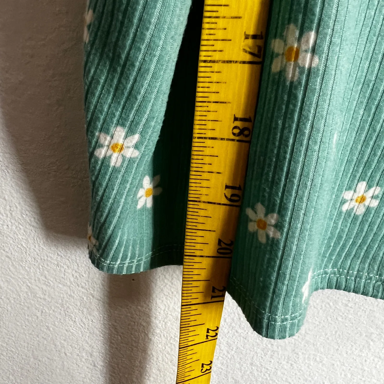 Mint Green‎ Daisy Lace Tank Top, Cottagecore, Coquette, Soft Girl, Fairycore, XL Green - Image 4