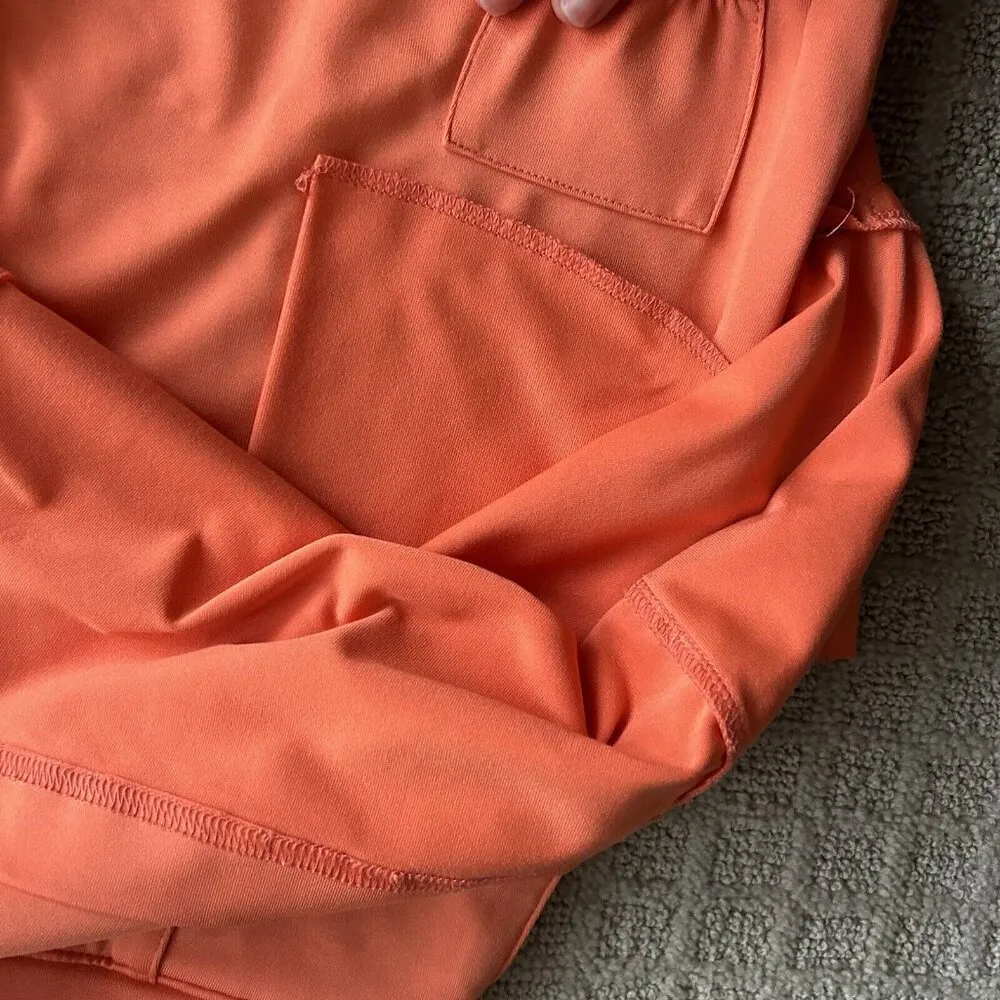 Swing Control Womens Orange Pull On Athletic Golf Tennis Skirt Skort Sz M Size M - Image 6