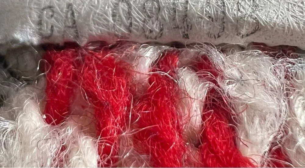 Vintage Serac Wool Ski Helicopter Nordic Alpine Fair Isle Sweater Blue Size M - Image 9