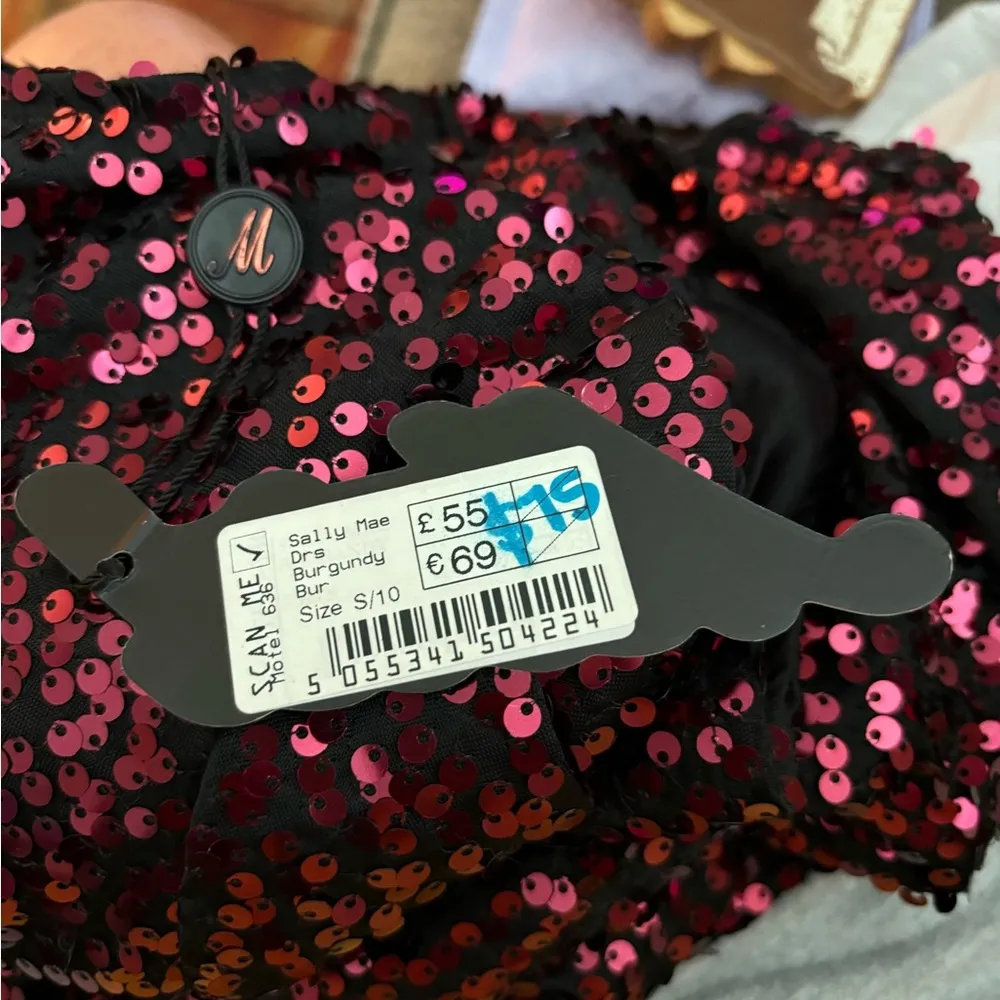 NWT by Motel Sequined Dress Size Small New With Tags - Image 4