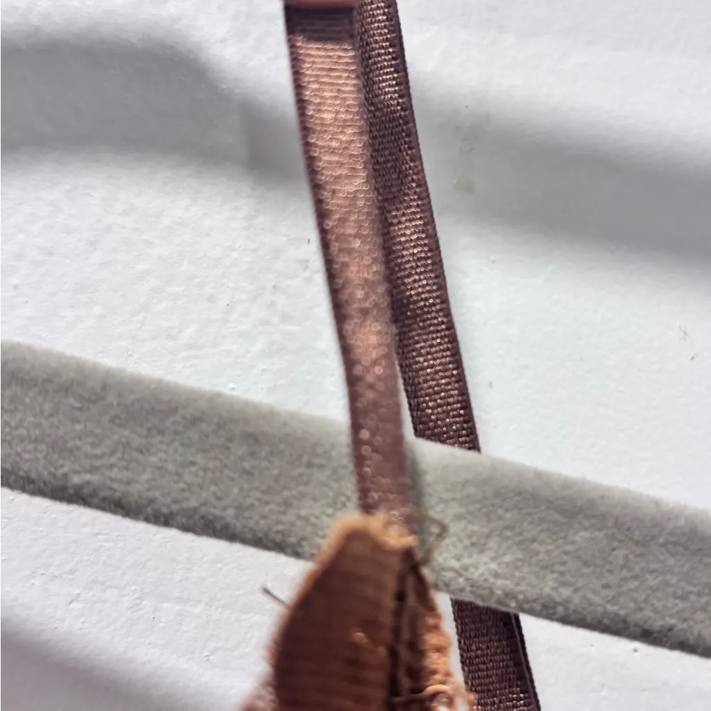 Rampage Orange and Brown Paisley Camisole - Image 5