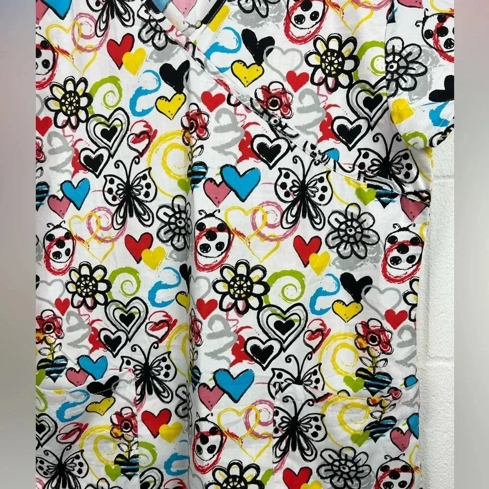 Super‎ Cute Colorful MetroScrubs Size S - Image 6