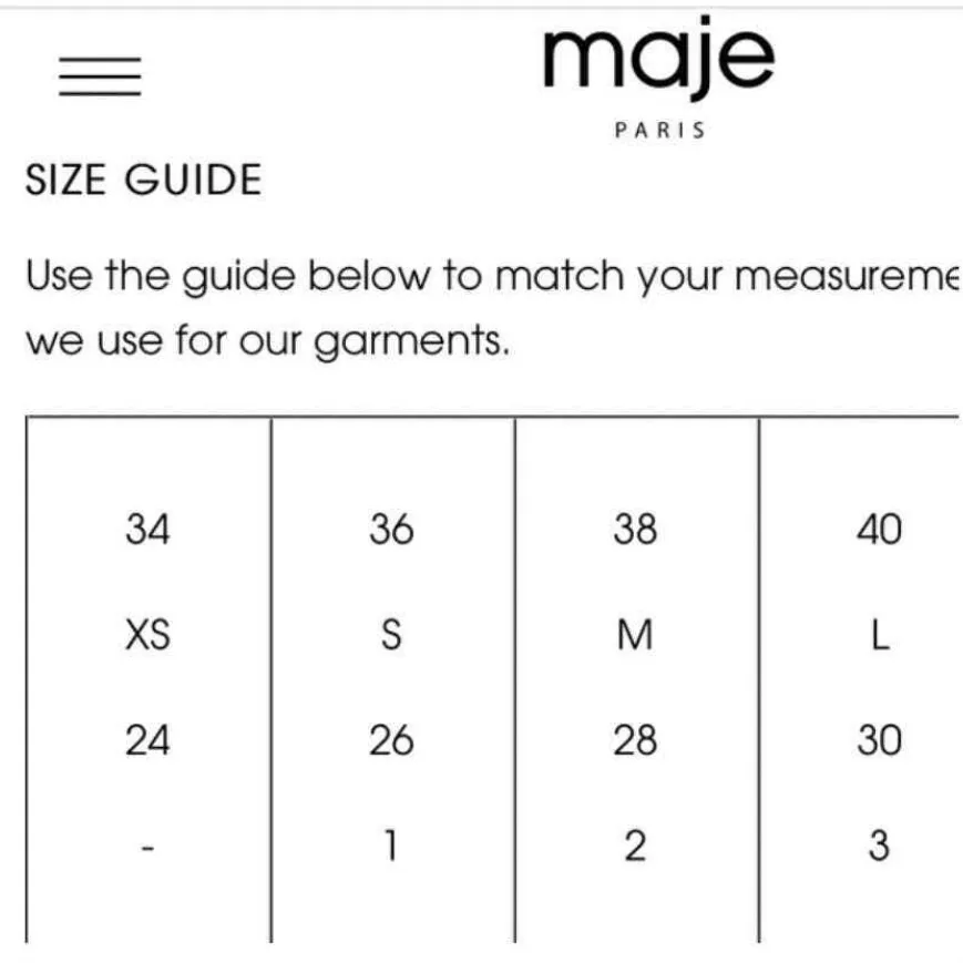 Maje Blouson Faux Fur Leather Oversized Jacket - Image 3