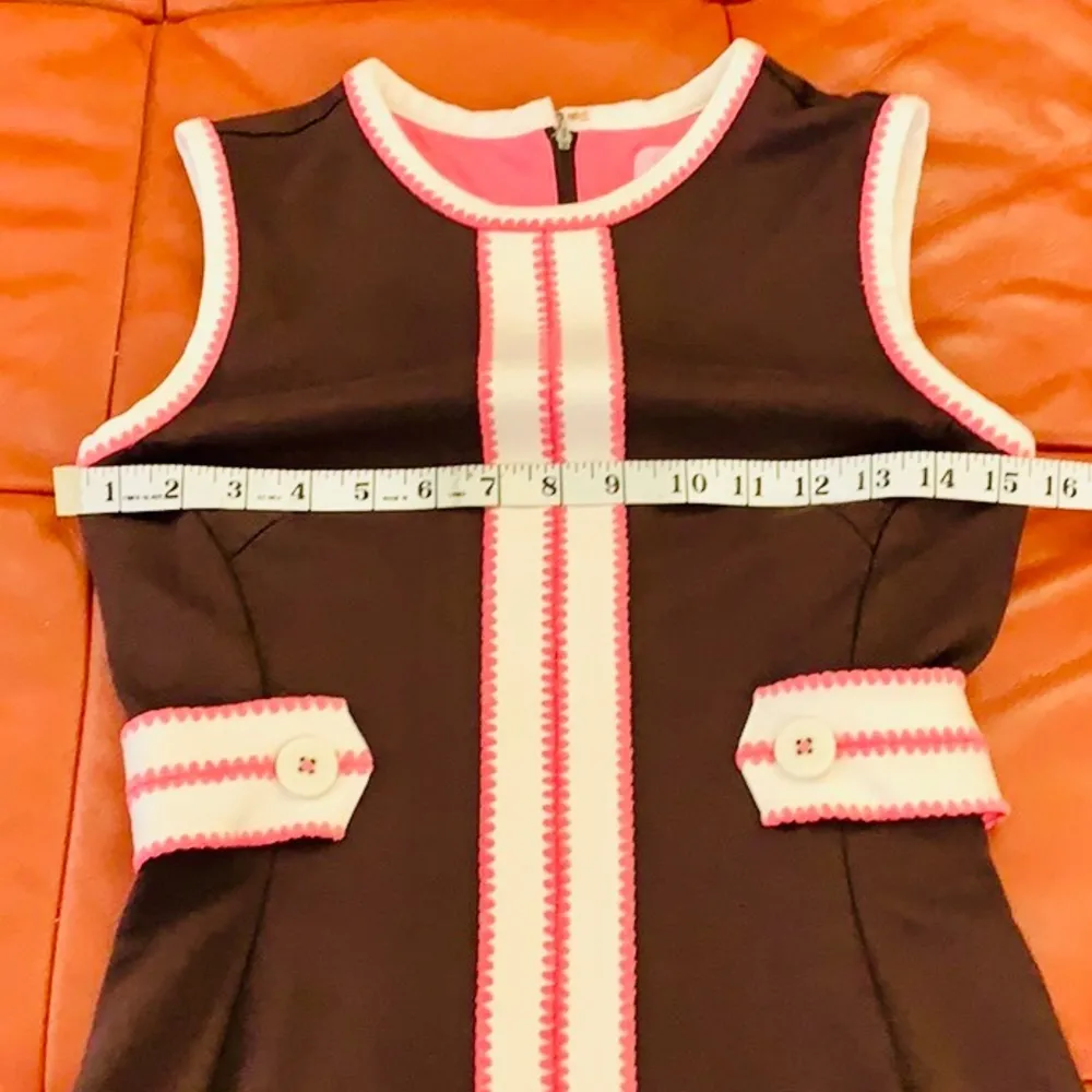 Lilly Pulitzer Fannie Dress in Brazilian Brown. - Image 8