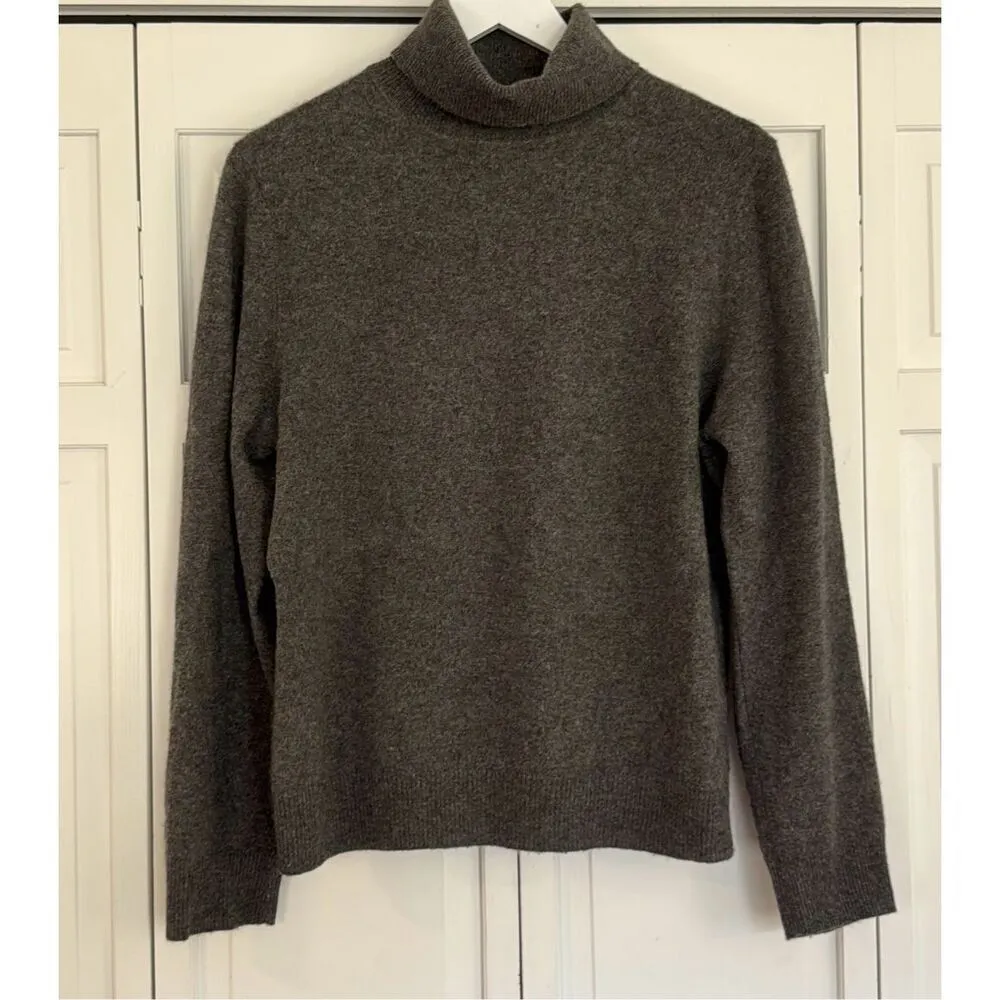 Apt. 9 100% Cashmere grey turtleneck sweater xlarge - Image 3
