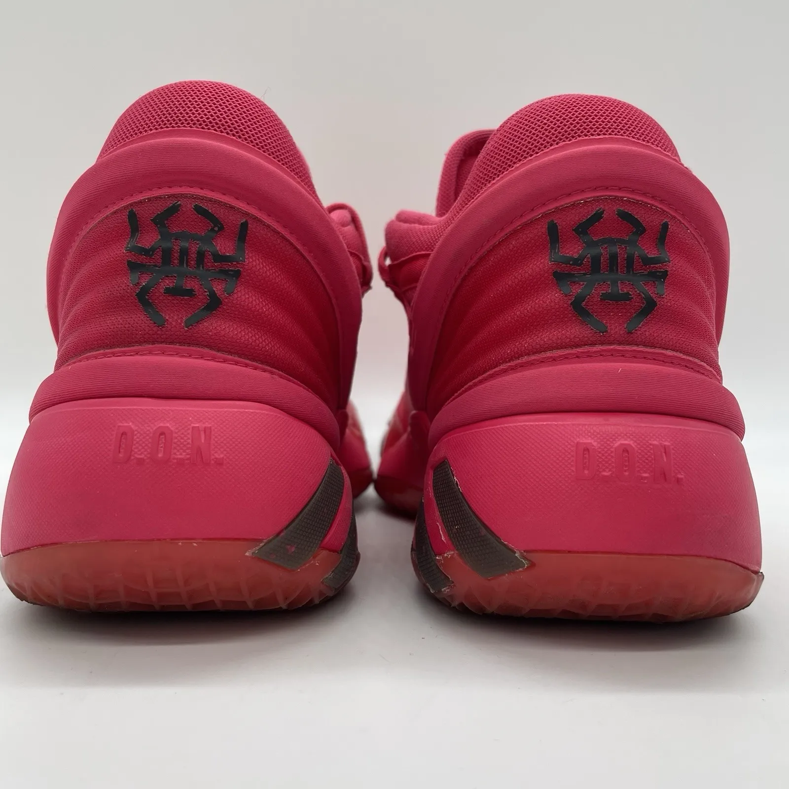 Adidas Mens 6 Womens 7 D.O.N. Crayola Jazzberry Jam Pink FW8750 High-Top ISSUE 2 - Image 4