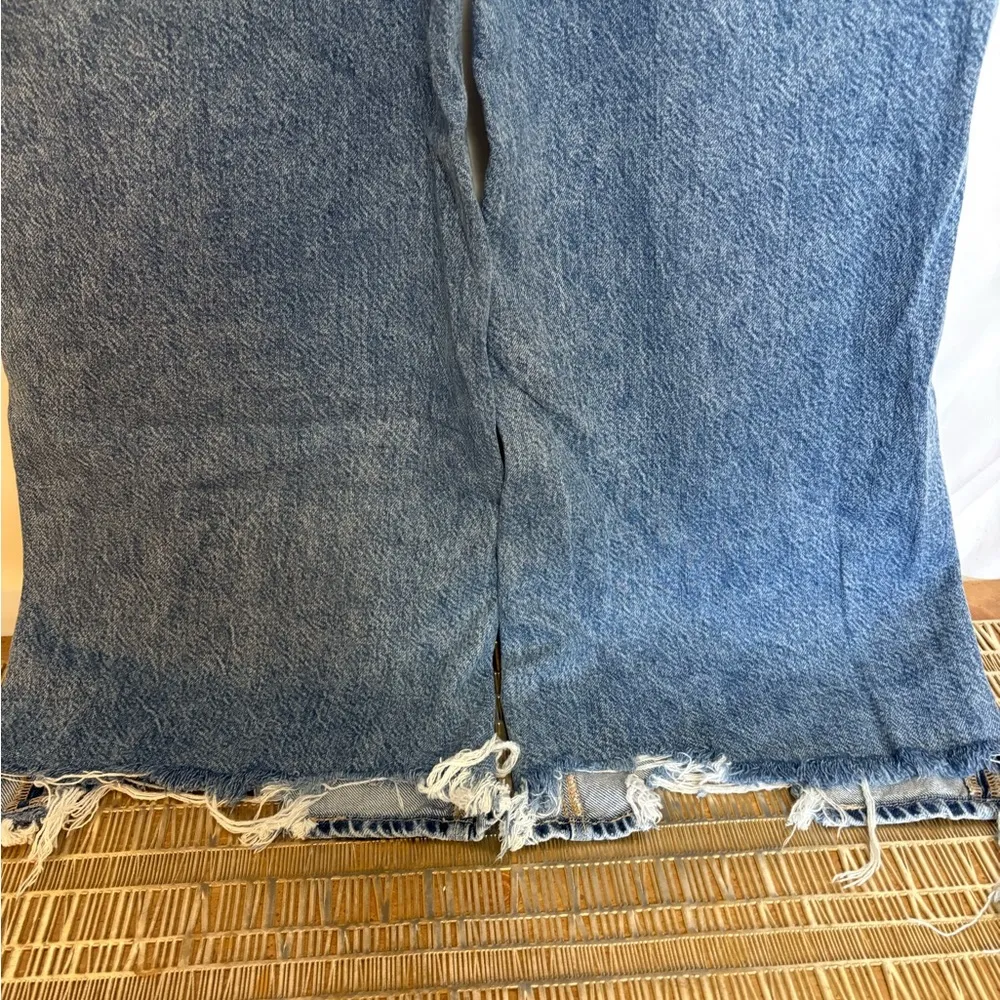 American Eagle Super High-Rise Baggy Wide Leg Jean Size 12 - Image 5