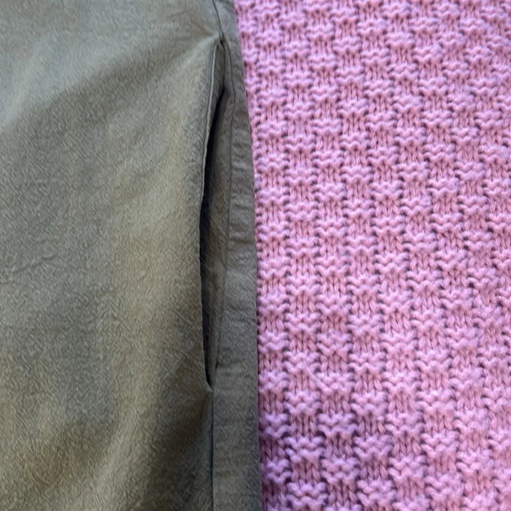 GGUHHU Dress Women size M green. Shirt Button 100% Cotton Green Size M - Image 14