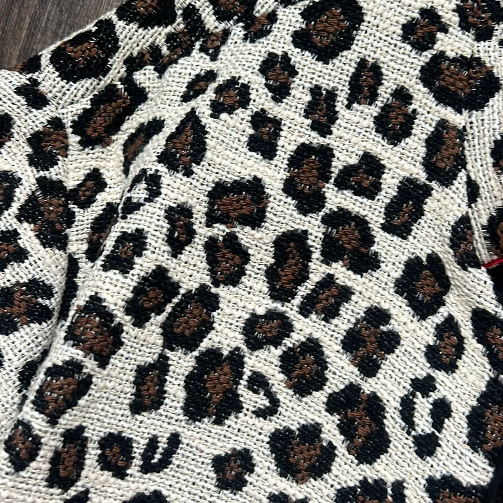 Pinko Leopard Coat Size 2 - Image 2