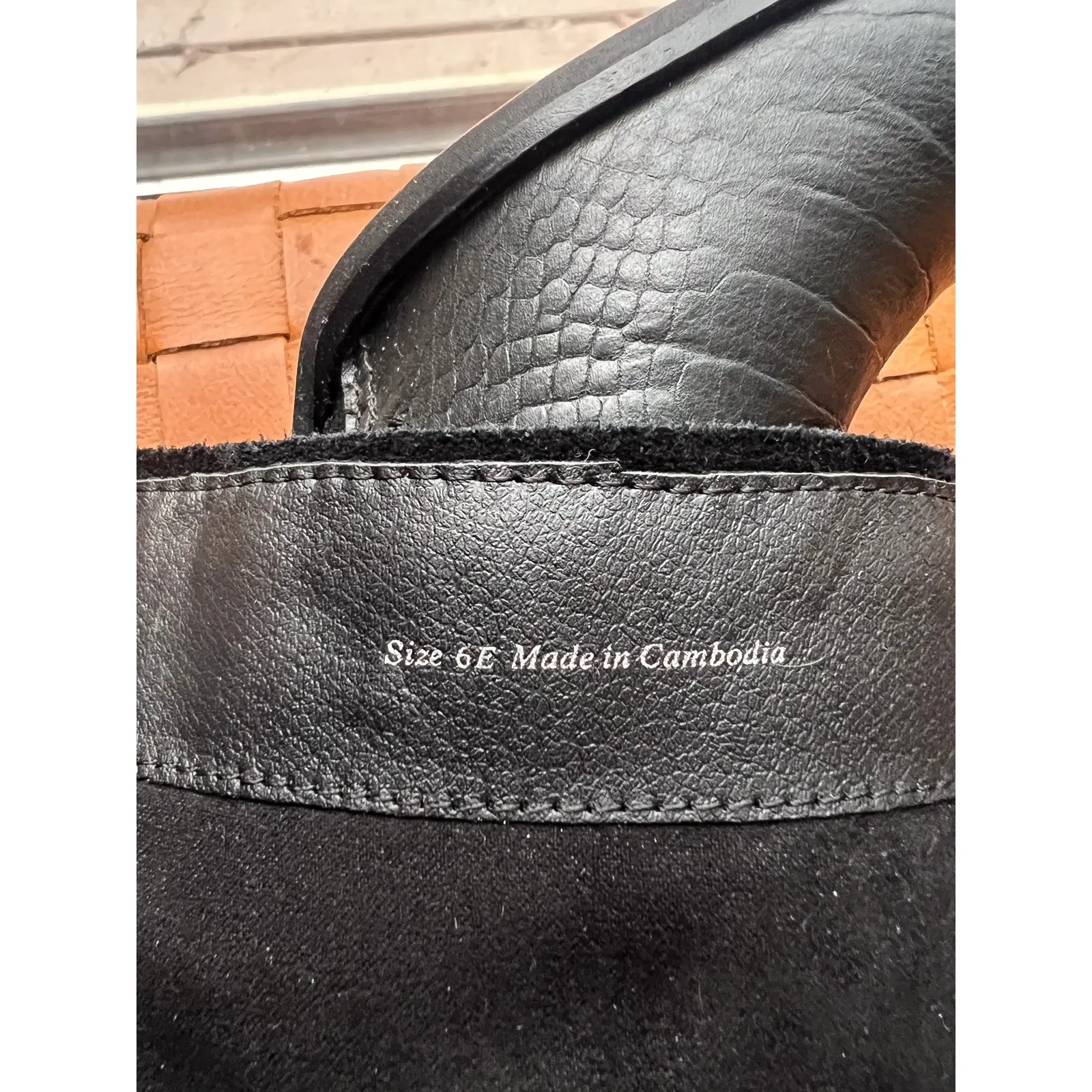 Dolce Vita Fynn Black Suede Crocodile Embossed Leather Heeled Tall Boot Size 6 - Image 7