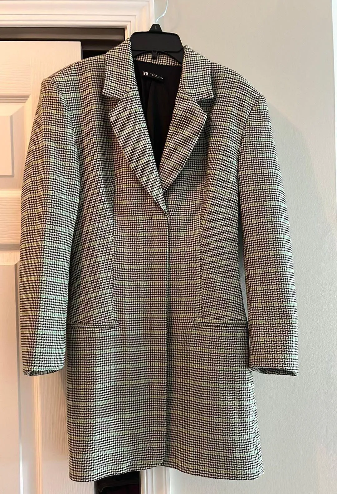 Plaid Mini Dress - Image 3