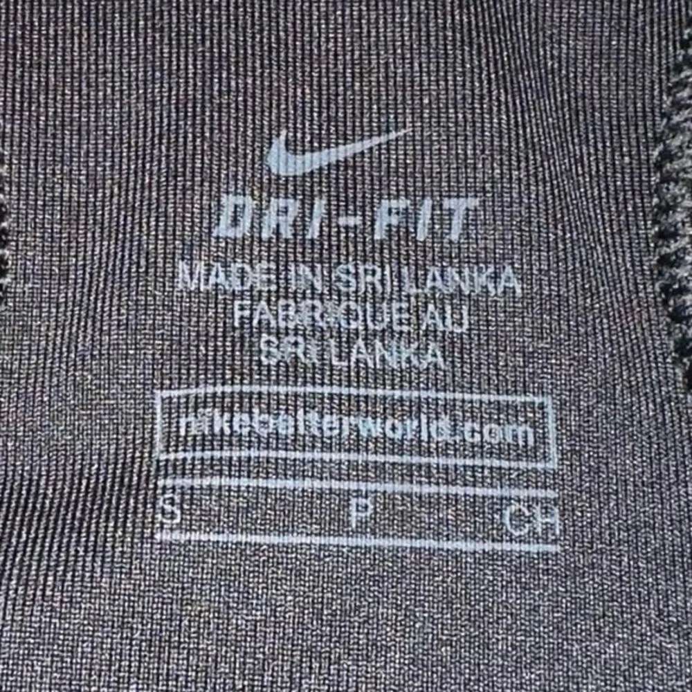 Nike Pro Black Dri-Fit Sports Bra Small - Image 3