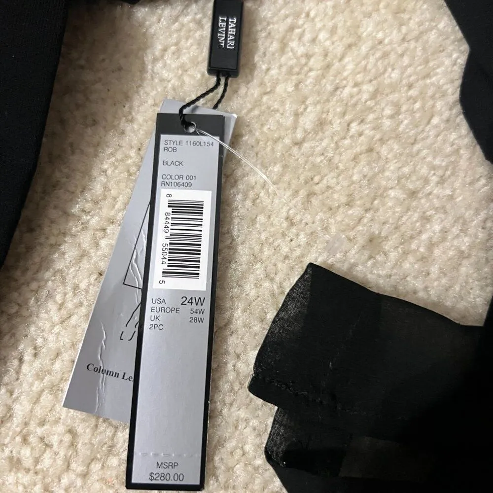 NWT Tahari black blazer/skirt set 24W - Image 8