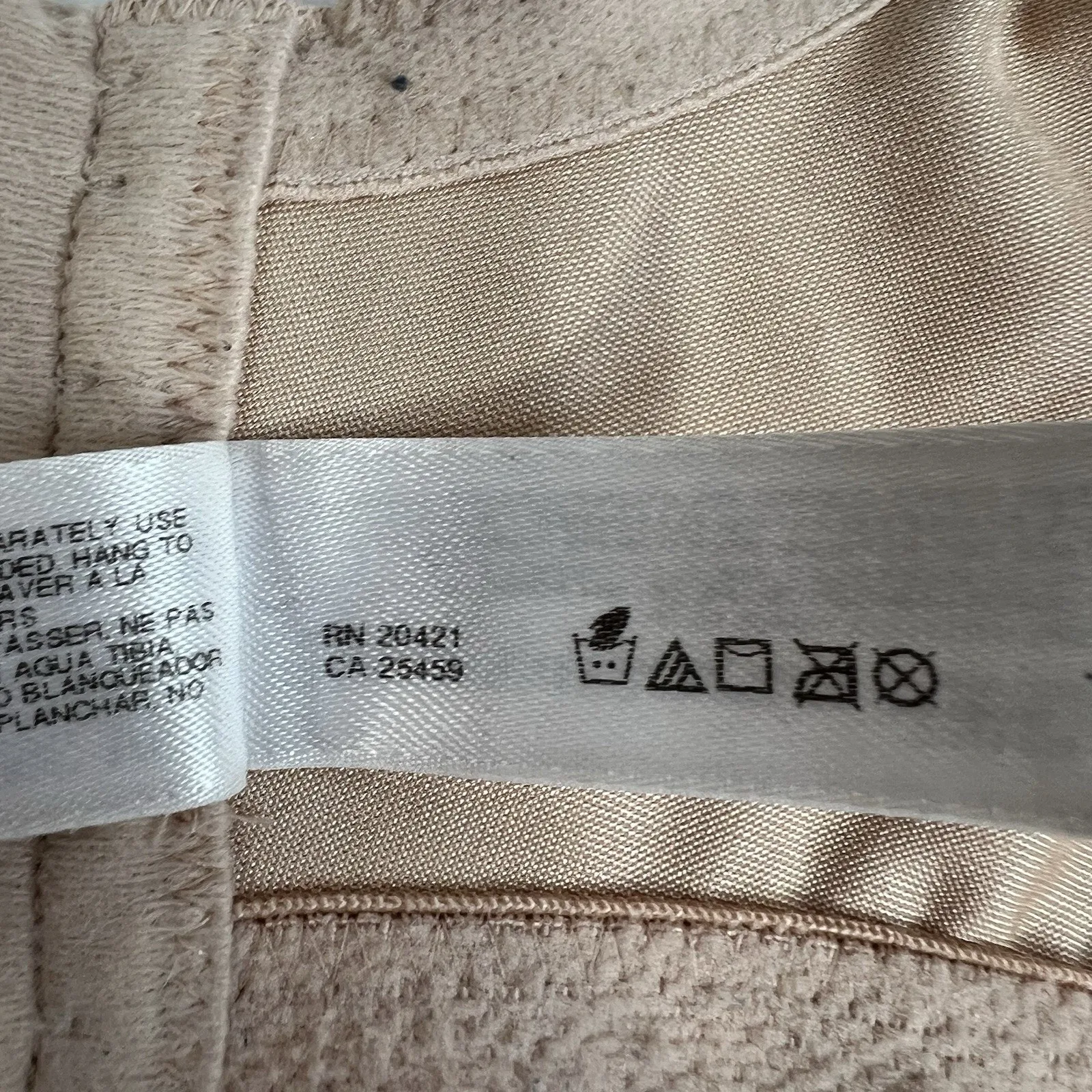 Wacoal 36DDD Bra Beige Bodysuede Seamless Full Figure 85185 Underwire Smooth - Image 15