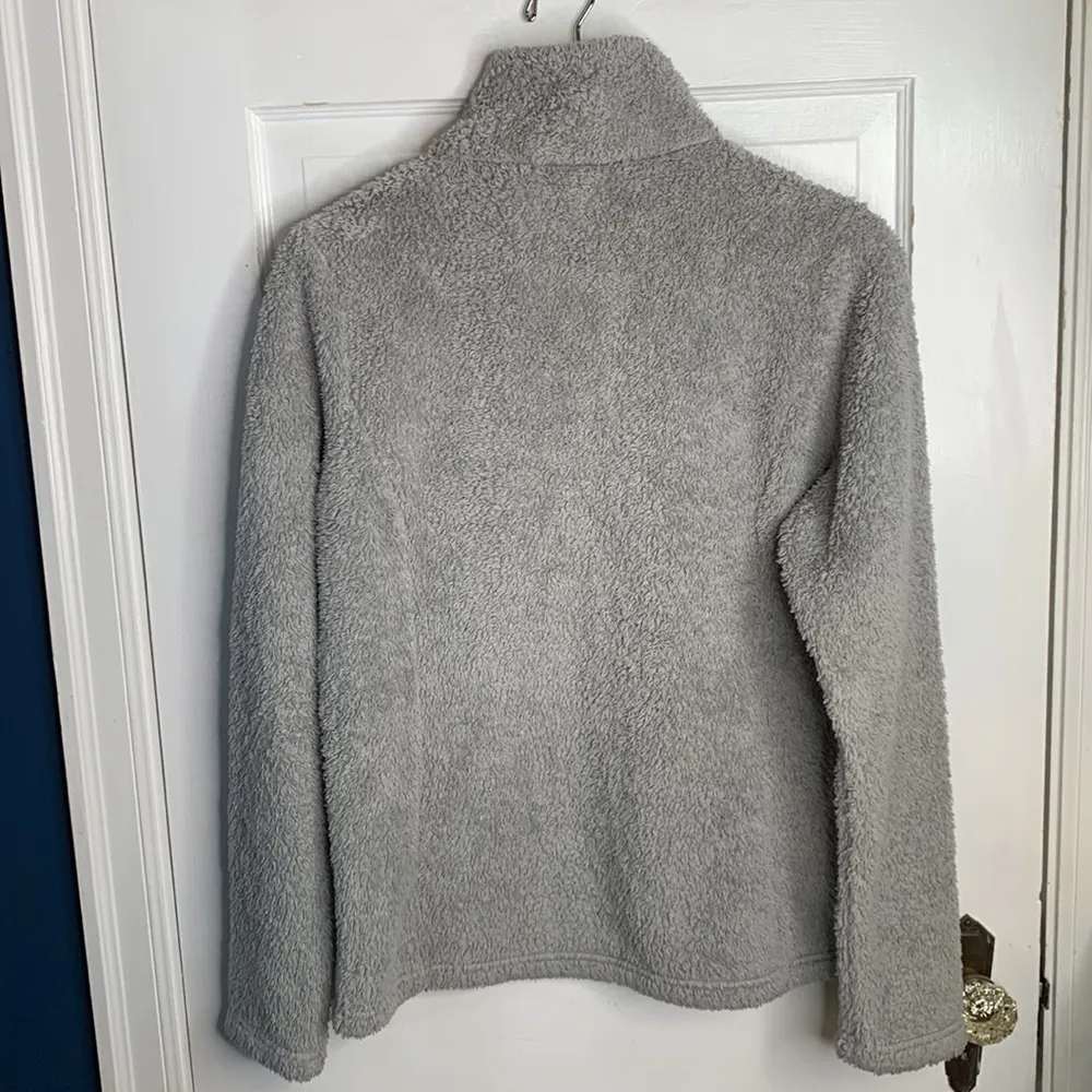Patagonia Women's Salt Grey Los Gatos 1/4-Zip Fleece Pullover W-845 Sz M - Image 10
