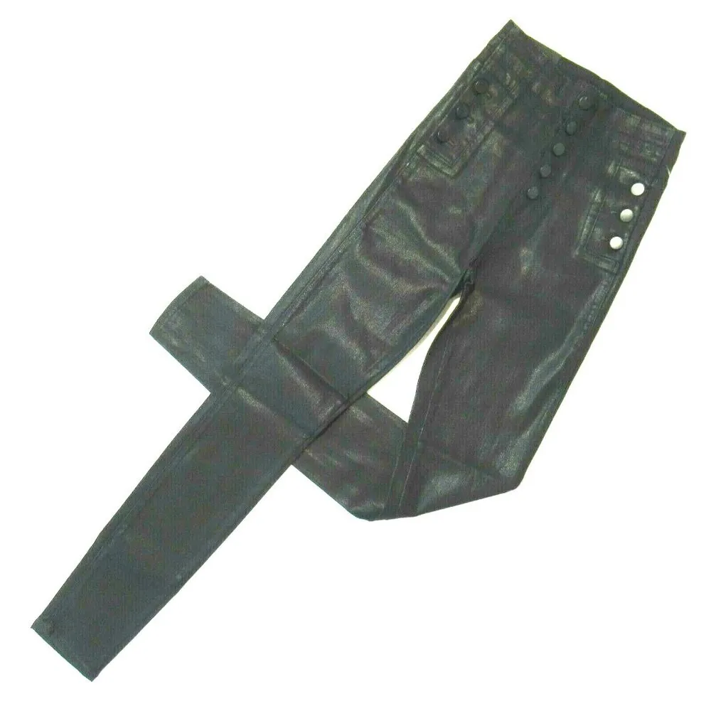 NWT J Brand Natasha in Fearful Black Stocking Sky High Skinny Stretch Jeans 31 - Image 4