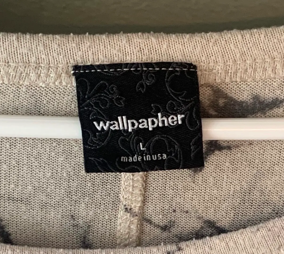 Wallpapher Gray Tunic Top - Image 3