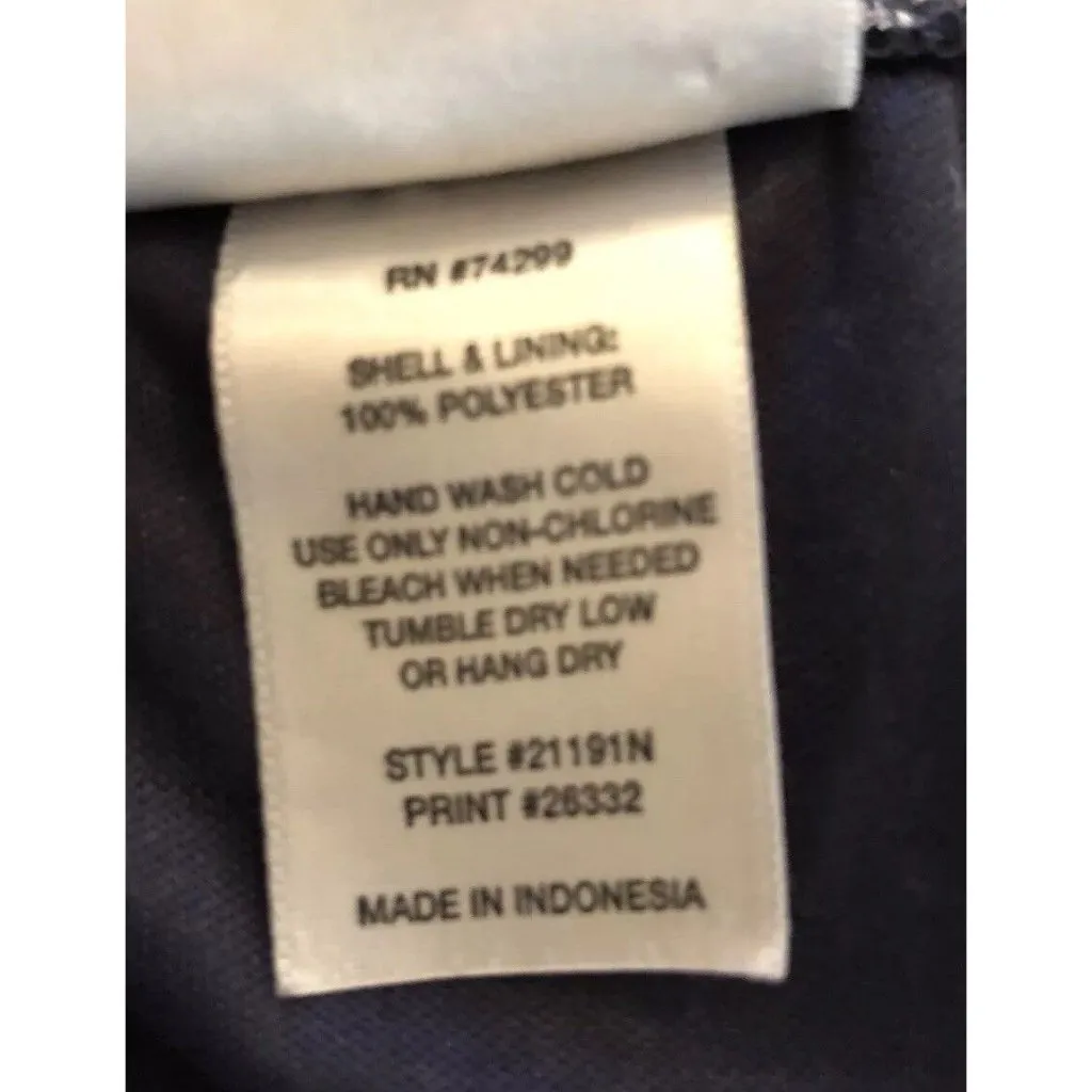 Sweet Storm Dress ~ Spaghetti Straps ~ Blue/White ~ Size Small - Image 7