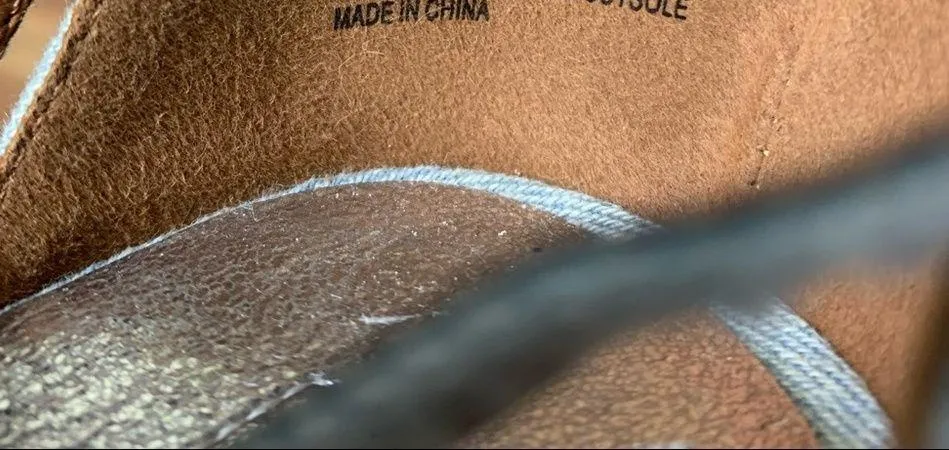 Rampage Denim Heels size 9 - Image 6