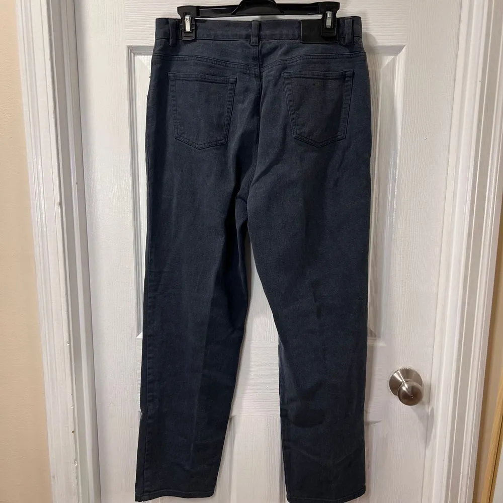 Vintage Lauren Jeans Company by Ralph Lauren Black Jeans Women SZ - Image 3