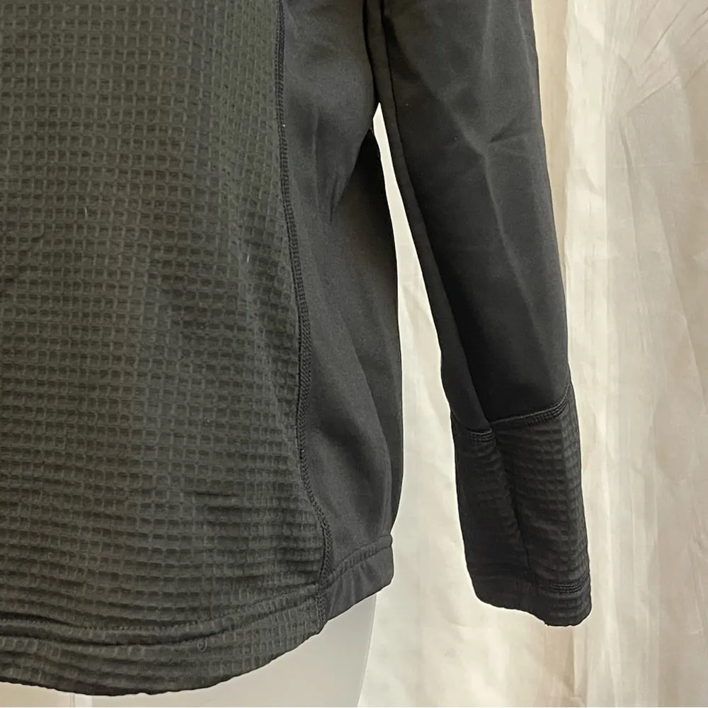 Eddie Bauer Charcoal Textured Half-Zip Pullover - Image 3