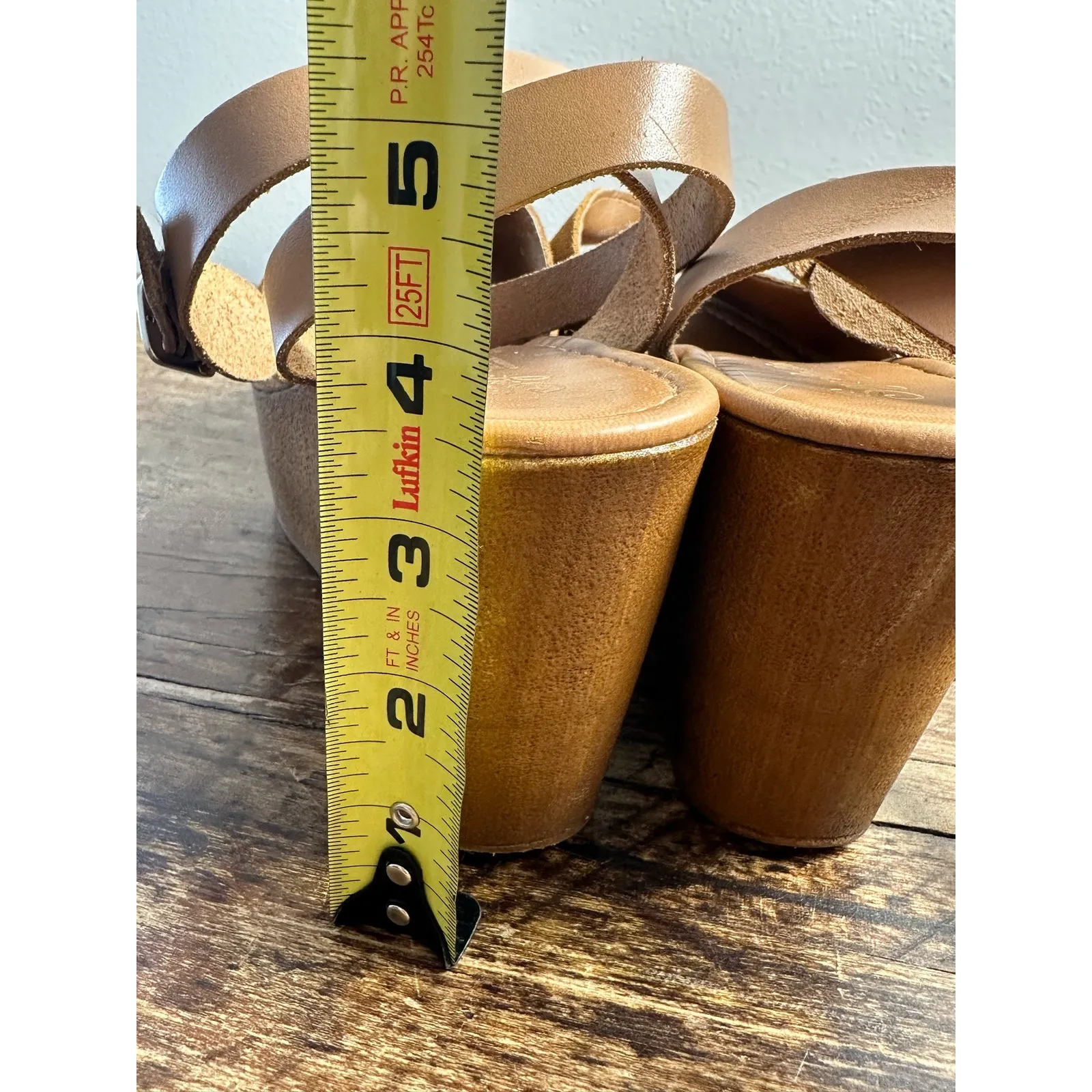 Laugh‎ More Wedge in Cognac Seychelles - Image 6