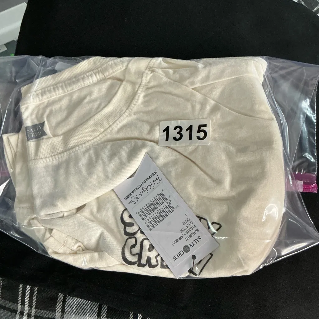 Salty Crew Beige Women's Crop Top - Image 6