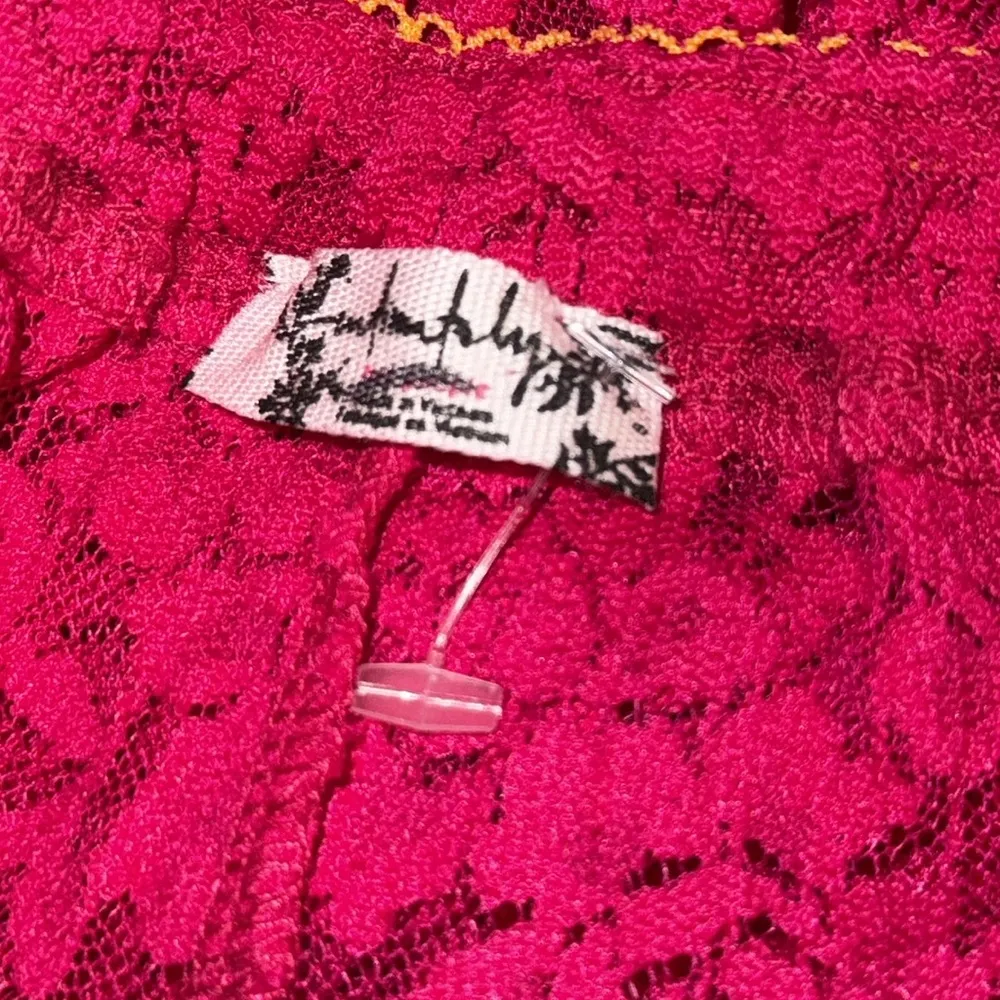 NWOT Free People Intimately All Day Lace Flare Pants - Image 4