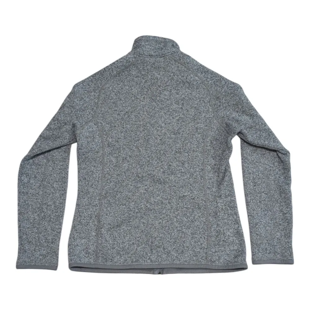 Patagonia Better Sweater Fleece Jacket Gray Full Zip Long Sleeve Gorpcore Small - Image 2