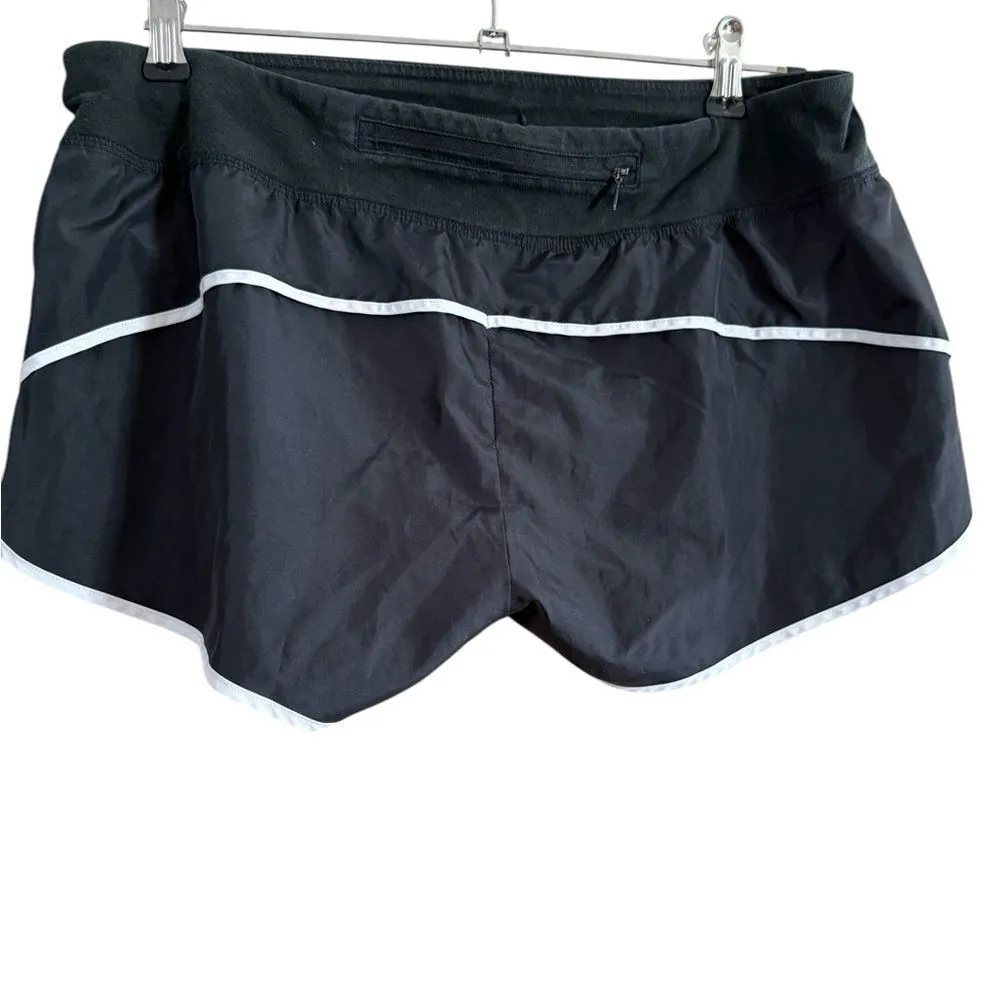 PINK Victoria's Secret Black Athletic Shorts Elastic Waistband - Image 8