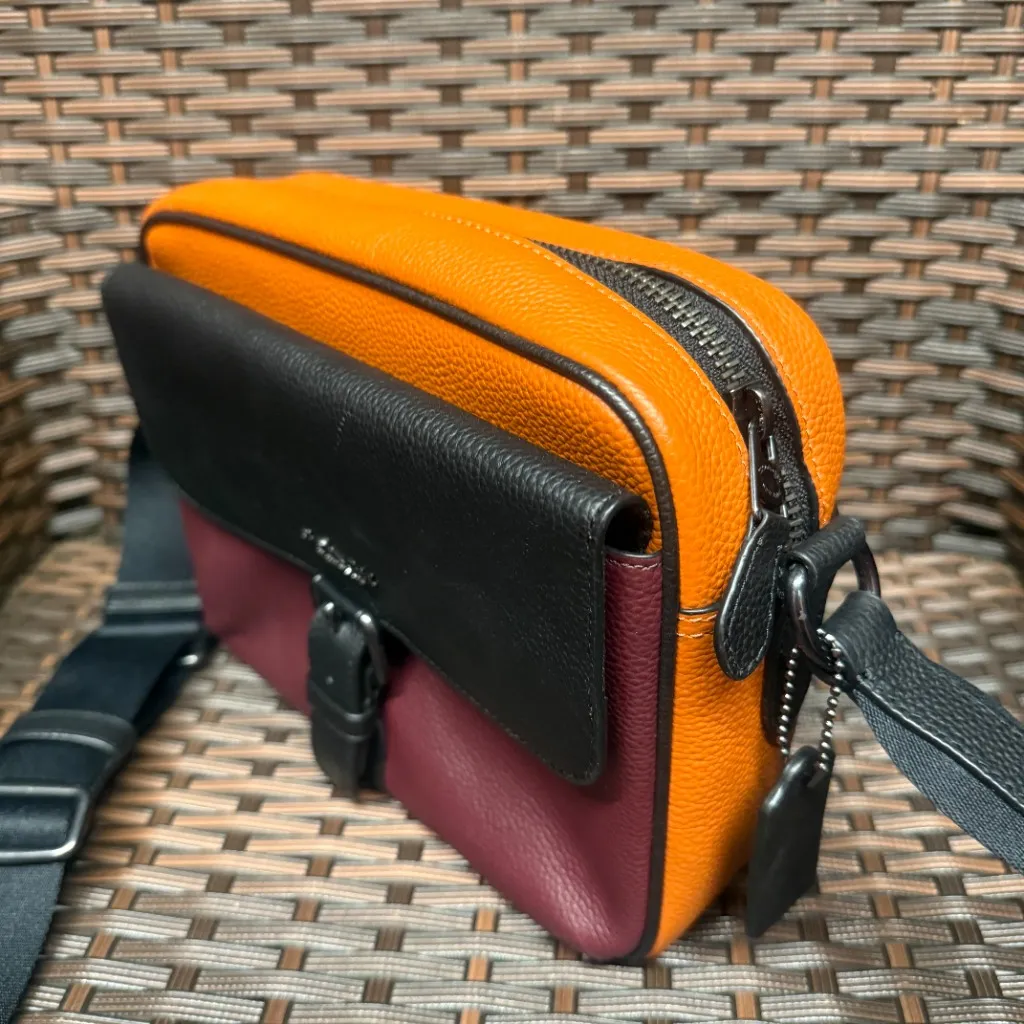 coach Hudson Crossbody In Colorblock c5400 - Image 2