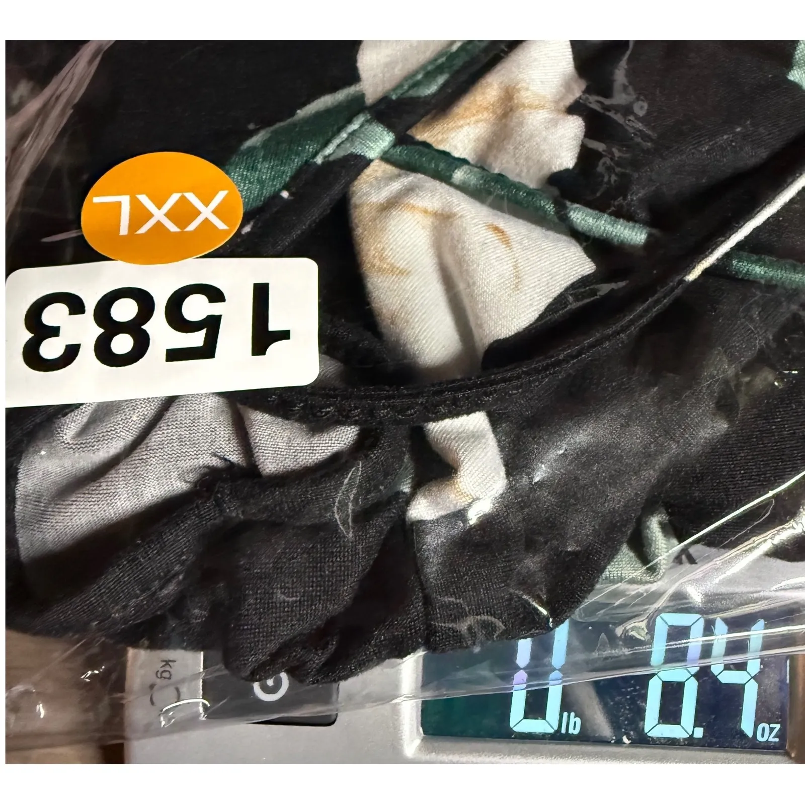 Hearts and Hips Women 2X Floral Crisscross Back Short Sleeve A - Image 8