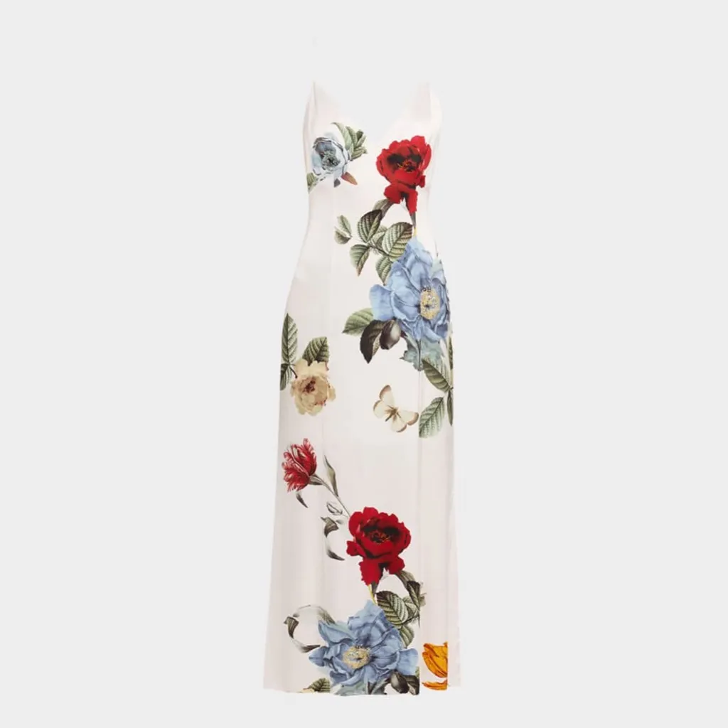 ALICE + OLIVIA  Floral-Print Slip Day Dress , size 4, $550 - Image 2