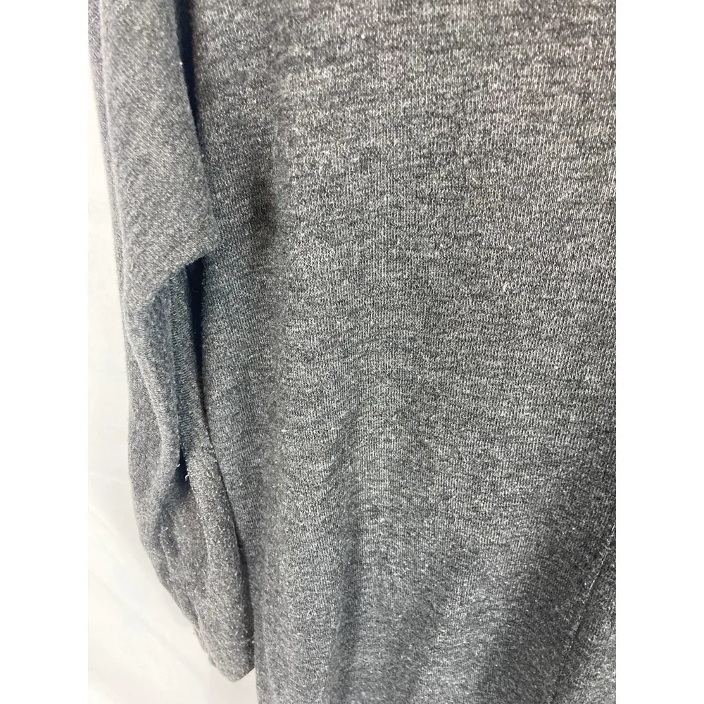 Lands End Charcoal Grey Long Sleeve Top size small - Image 3