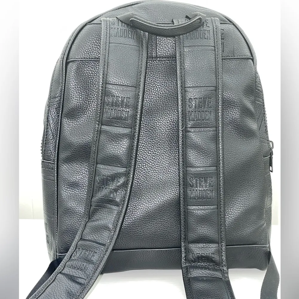 Steve Madden Black Backpack with coin bag - Image 4