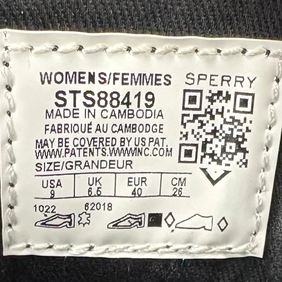 Sperry Womens Cruise Plushstep Boat Shoes Lug Outsole Black Leather Size 9 - Image 6