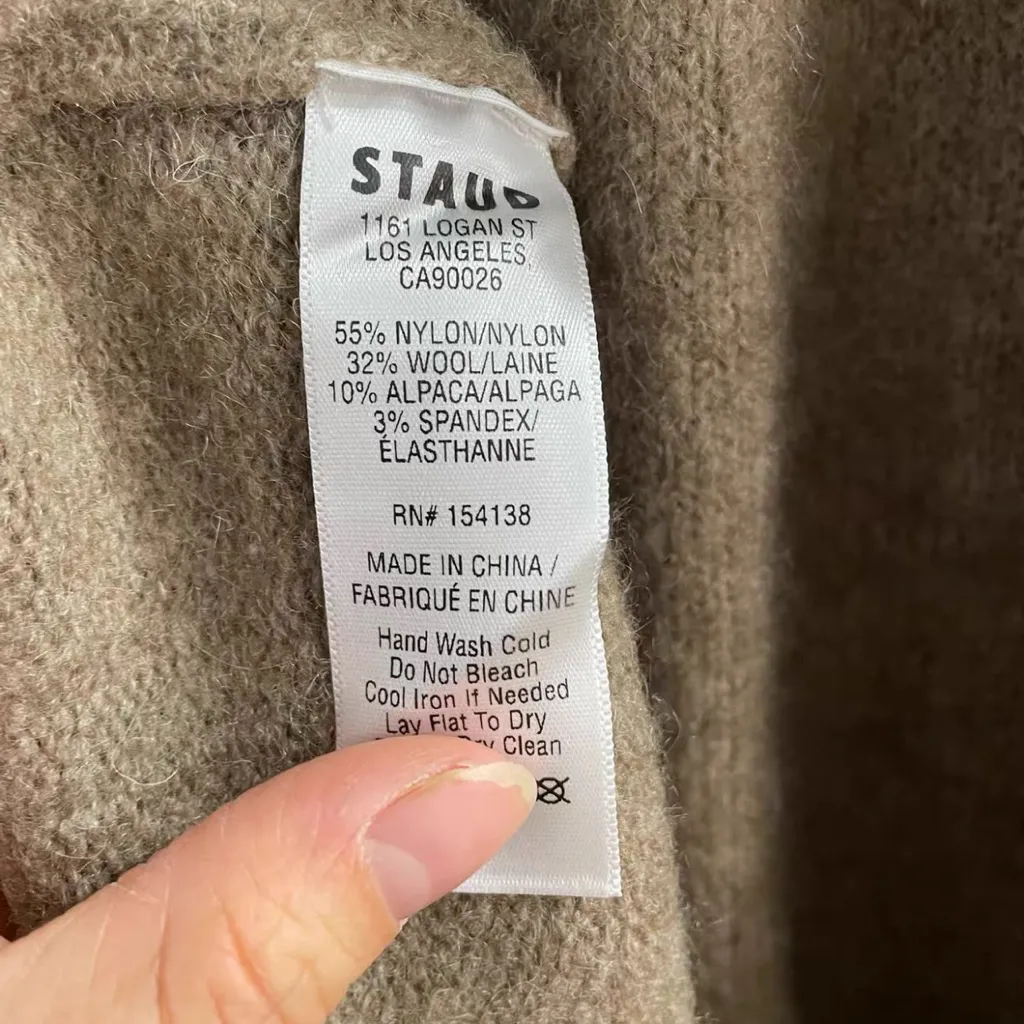 STAUD Dujour Knit Fit & Flare Minidress XS - Image 10