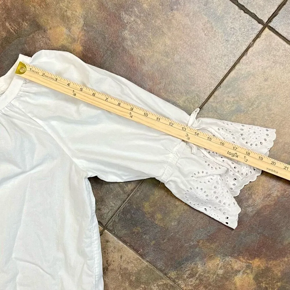 Westbound Women’s White Button Down 3/4 Sleeve Blouse XL - Image 8