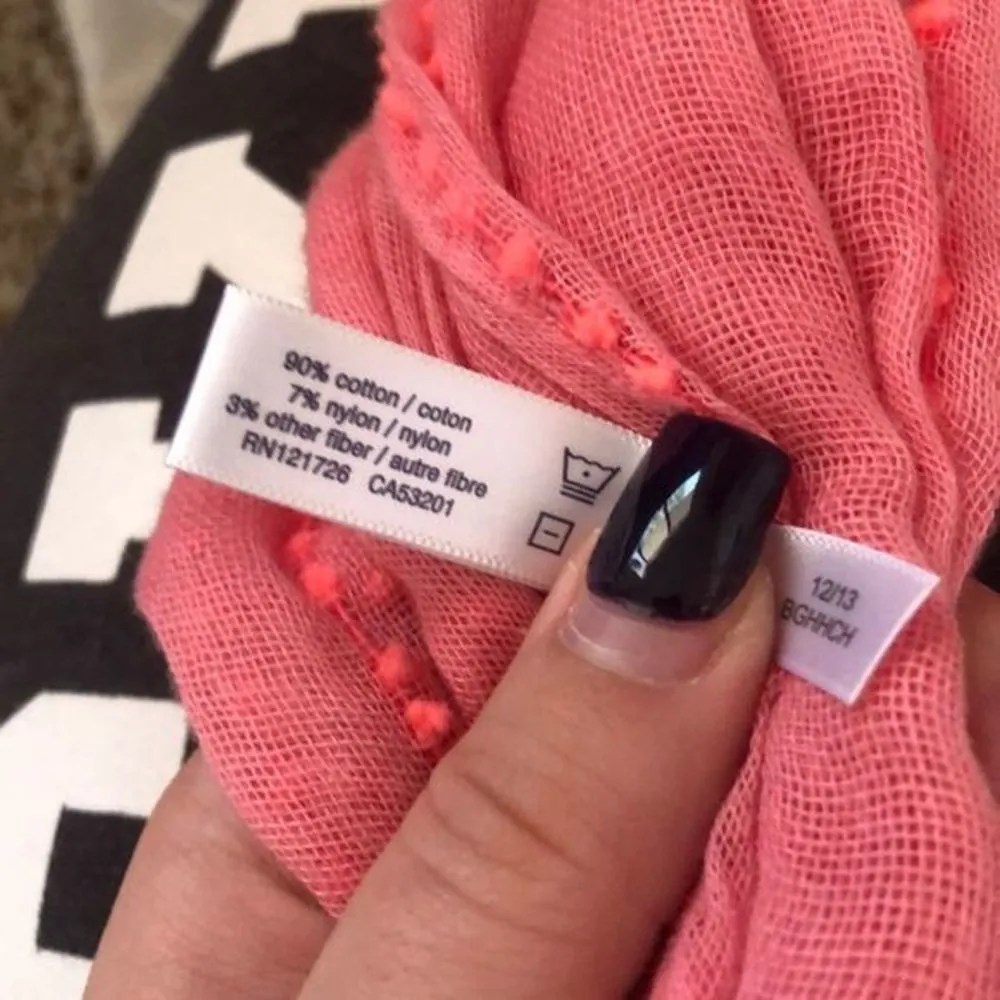 Aeropostale‎ multi way pink scarf - Image 4