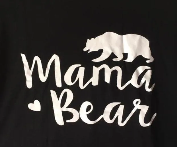 Mama Bear Shirt, Large Black - Image 4