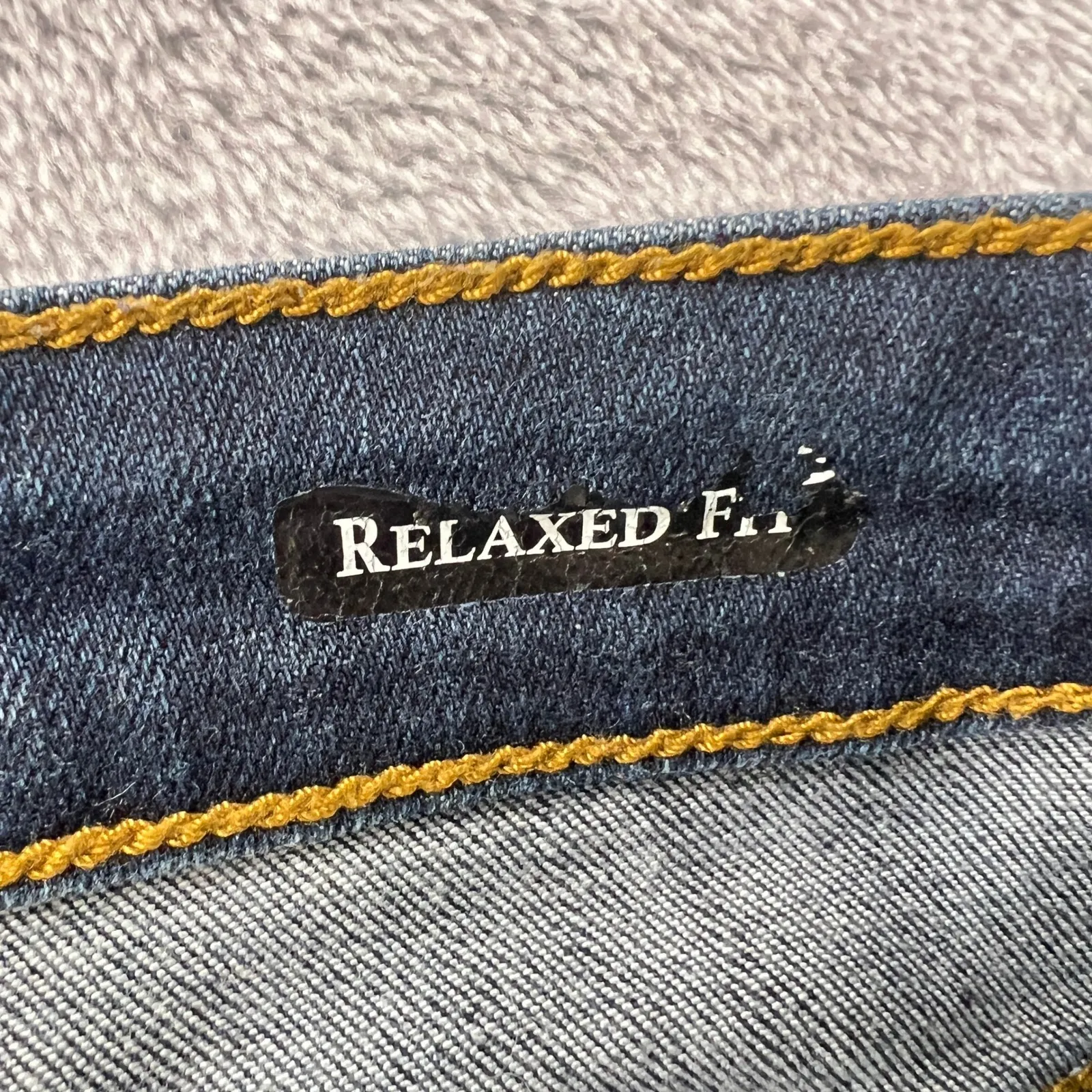 Judy Blue Los Relaxed Fit Jeans Womens Size 11/30 Dark Wash Distressed Timeless - Image 5