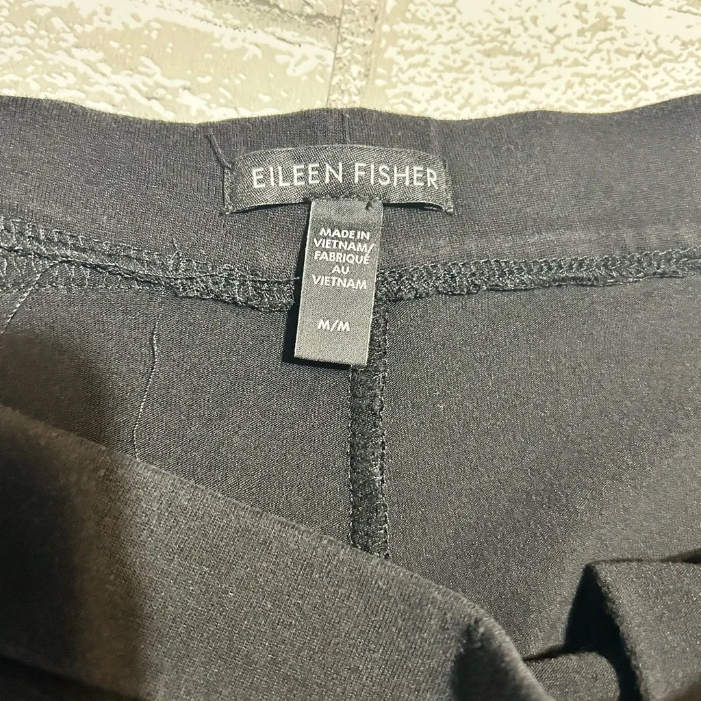 Eileen Fisher Classic Black Pants - Image 3